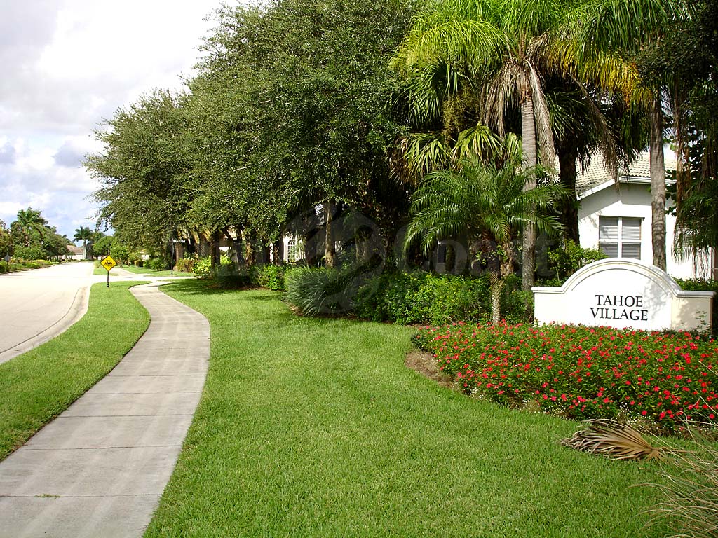 Single Family Homes Lakes Country Club Signage